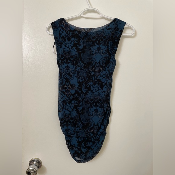 Lace scrunch detail tank top - Picture 2 of 2